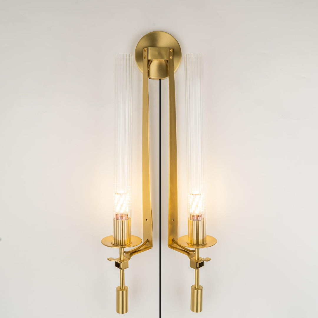 Fransk Klassicism Plug-in Vägglampa