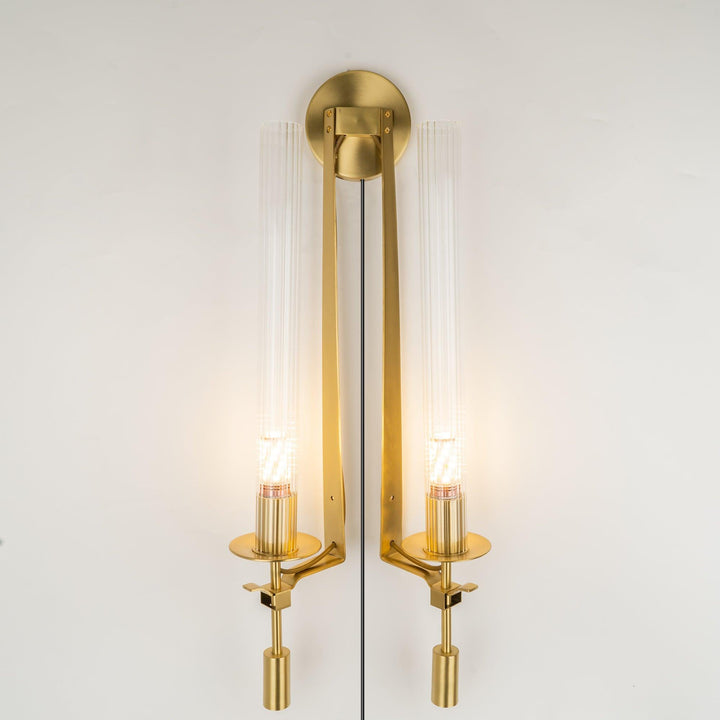 Fransk Klassicism Plug-in Vägglampa