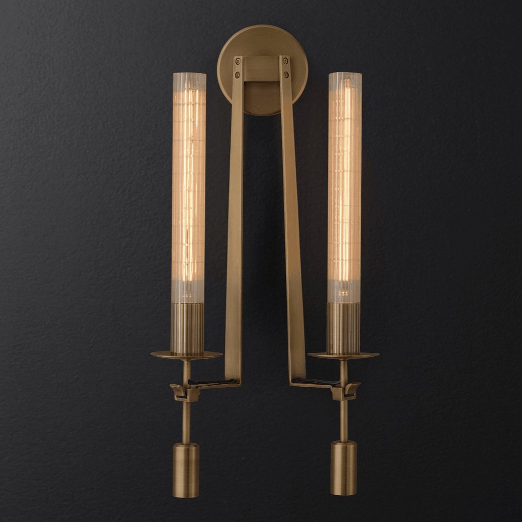 Fransk Klassicism Plug-in Vägglampa