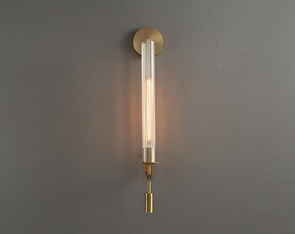 Fransk Klassicism Plug-in Vägglampa
