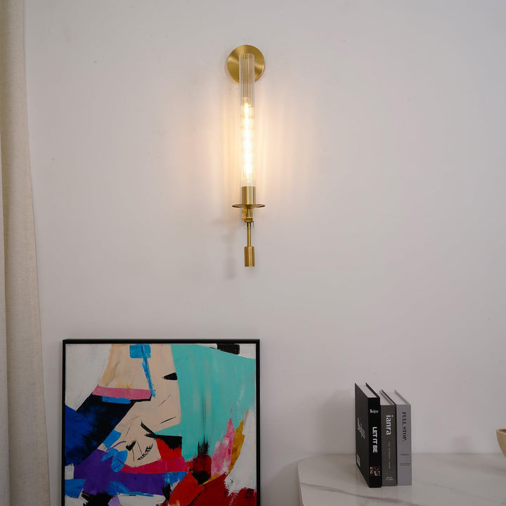 Fransk Klassicism Plug-in Vägglampa