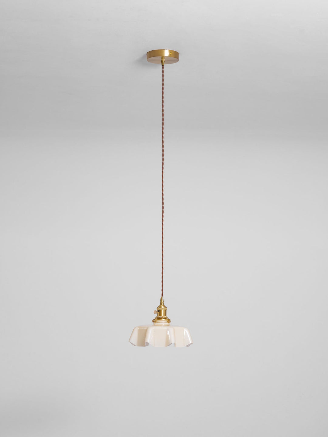 Fransk Blomma Pendellampa