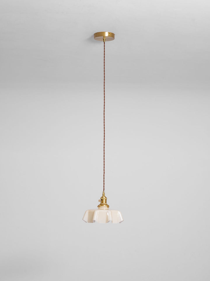 Fransk Blomma Pendellampa