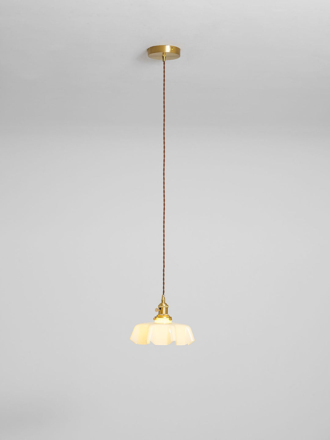 Fransk Blomma Pendellampa