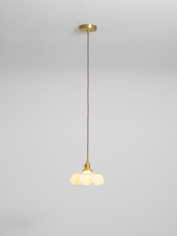 Fransk Blomma Pendellampa