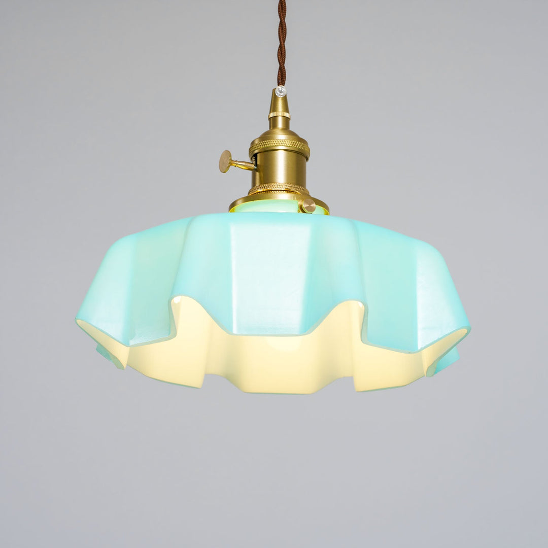 Fransk Blomma Pendellampa