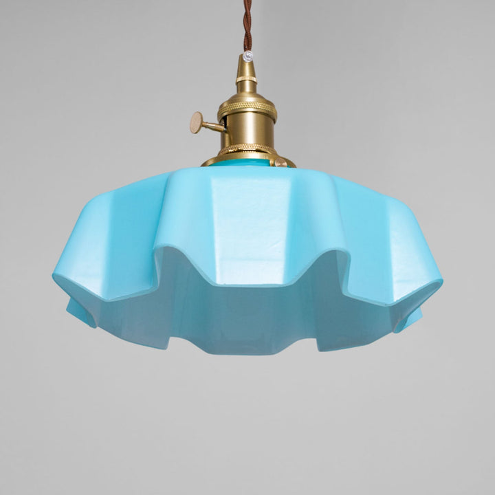 Fransk Blomma Pendellampa