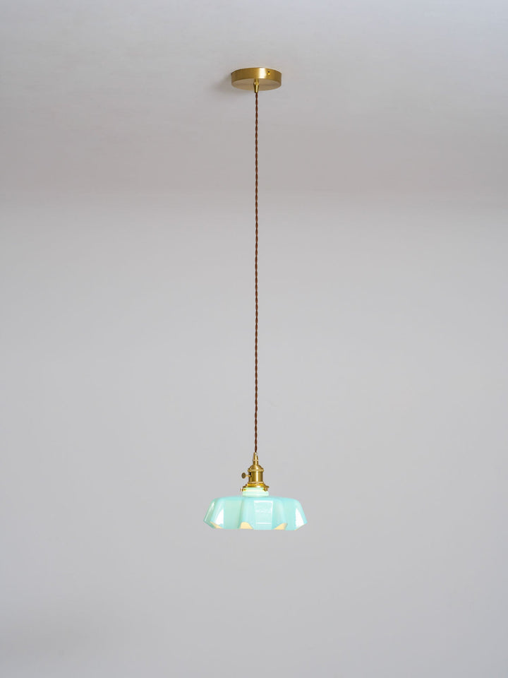 Fransk Blomma Pendellampa