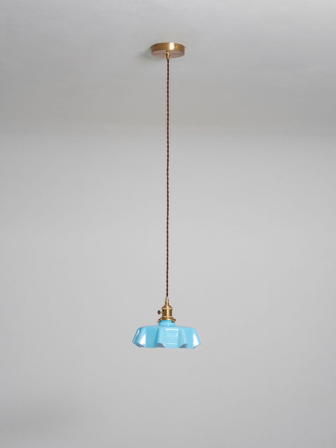 Fransk Blomma Pendellampa