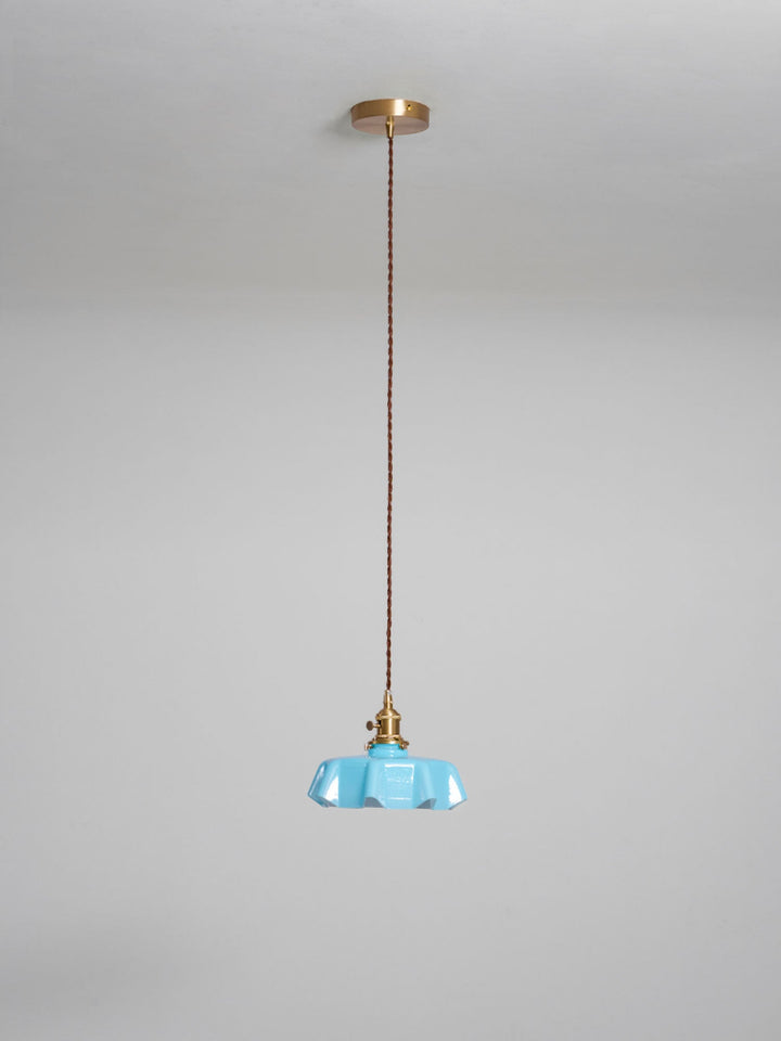 Fransk Blomma Pendellampa