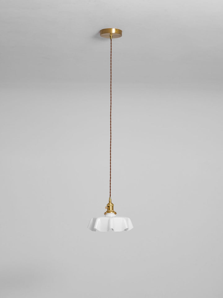 Fransk Blomma Pendellampa