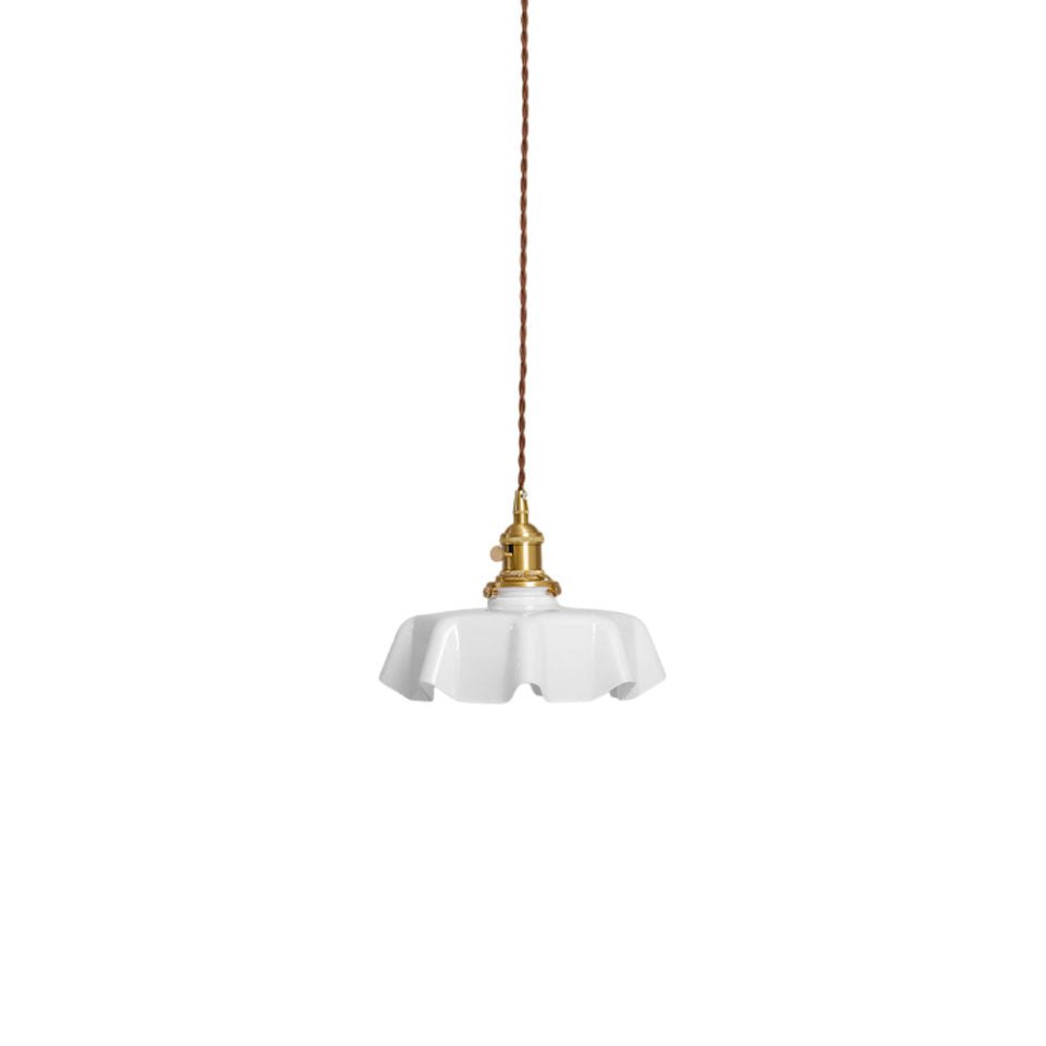 Fransk Blomma Pendellampa