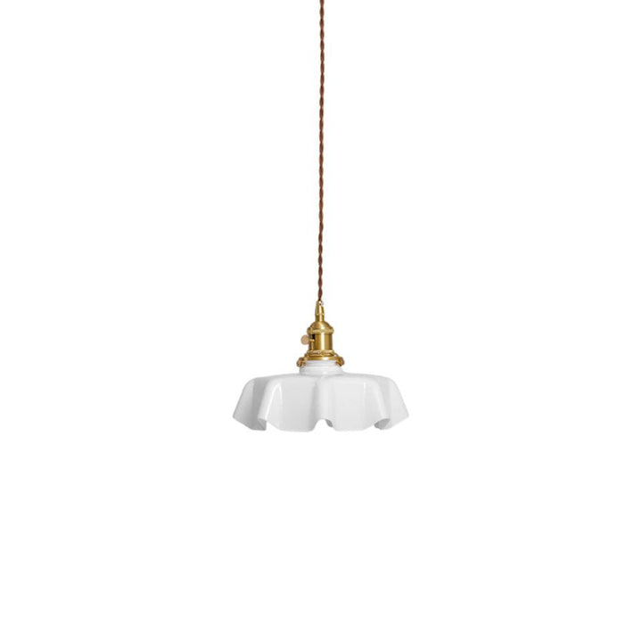 Fransk Blomma Pendellampa