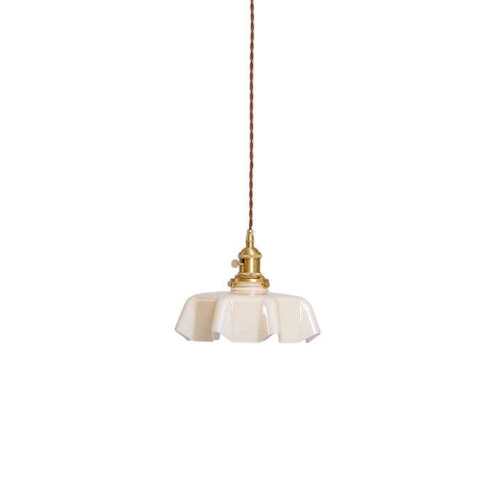 Fransk Blomma Pendellampa