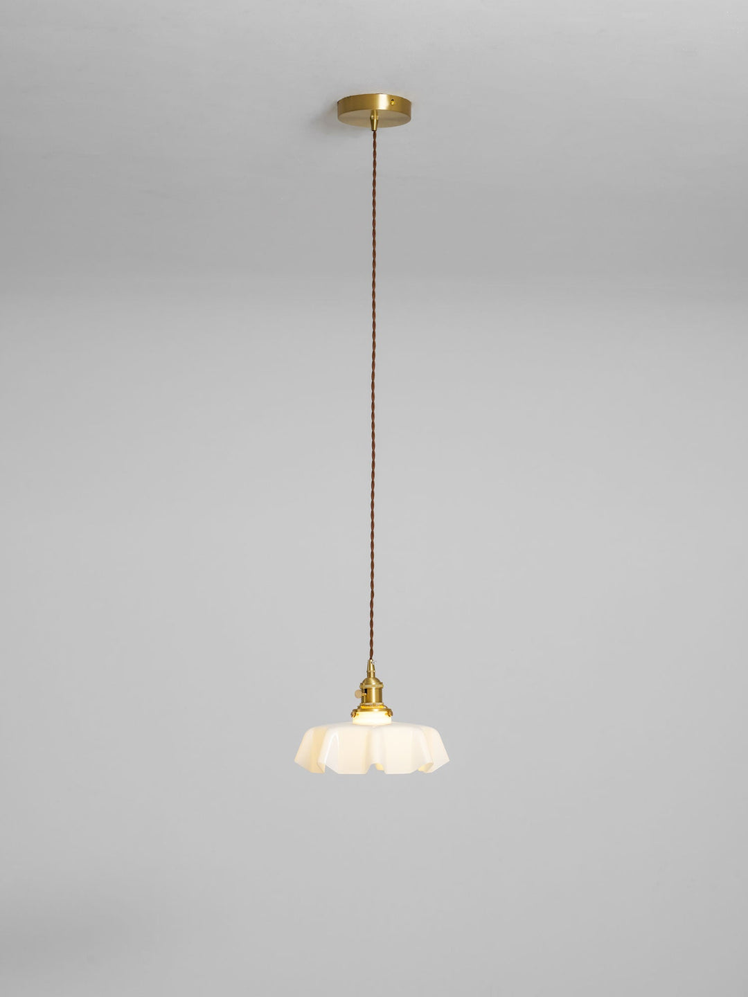 Fransk Blomma Pendellampa
