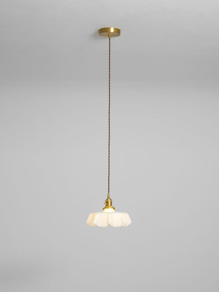Fransk Blomma Pendellampa