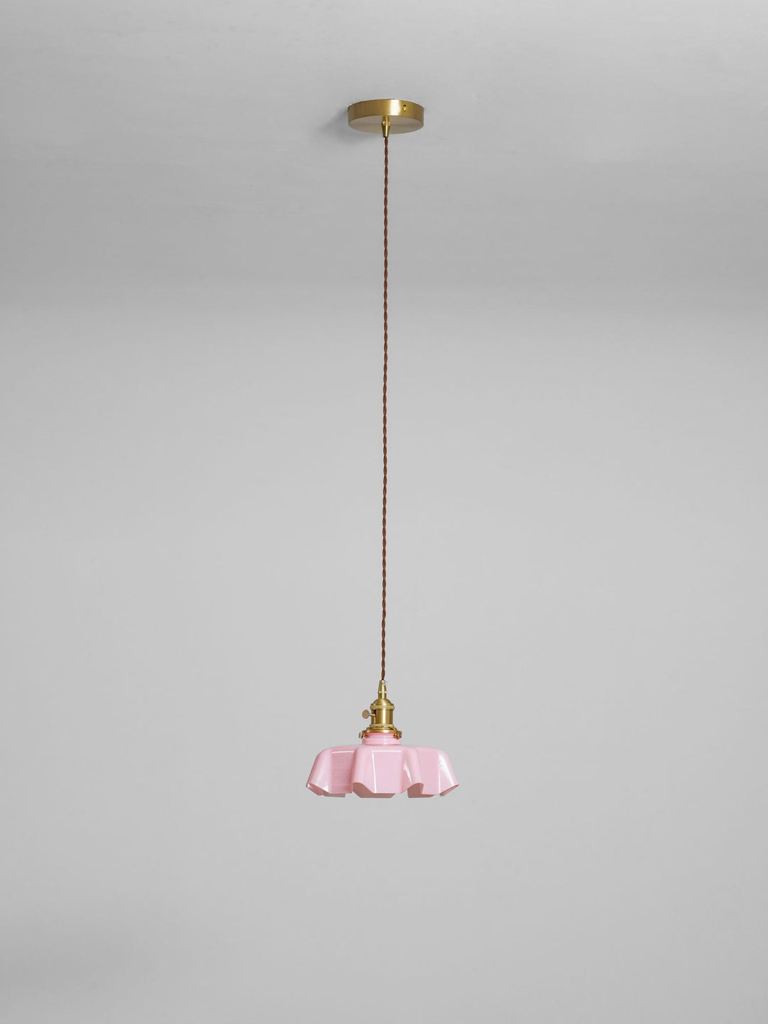 Fransk Blomma Pendellampa