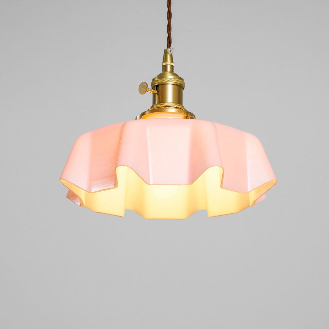 Fransk Blomma Pendellampa