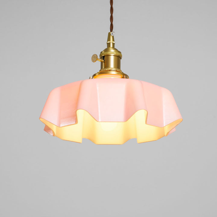 Fransk Blomma Pendellampa