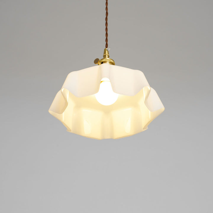 Fransk Blomma Pendellampa