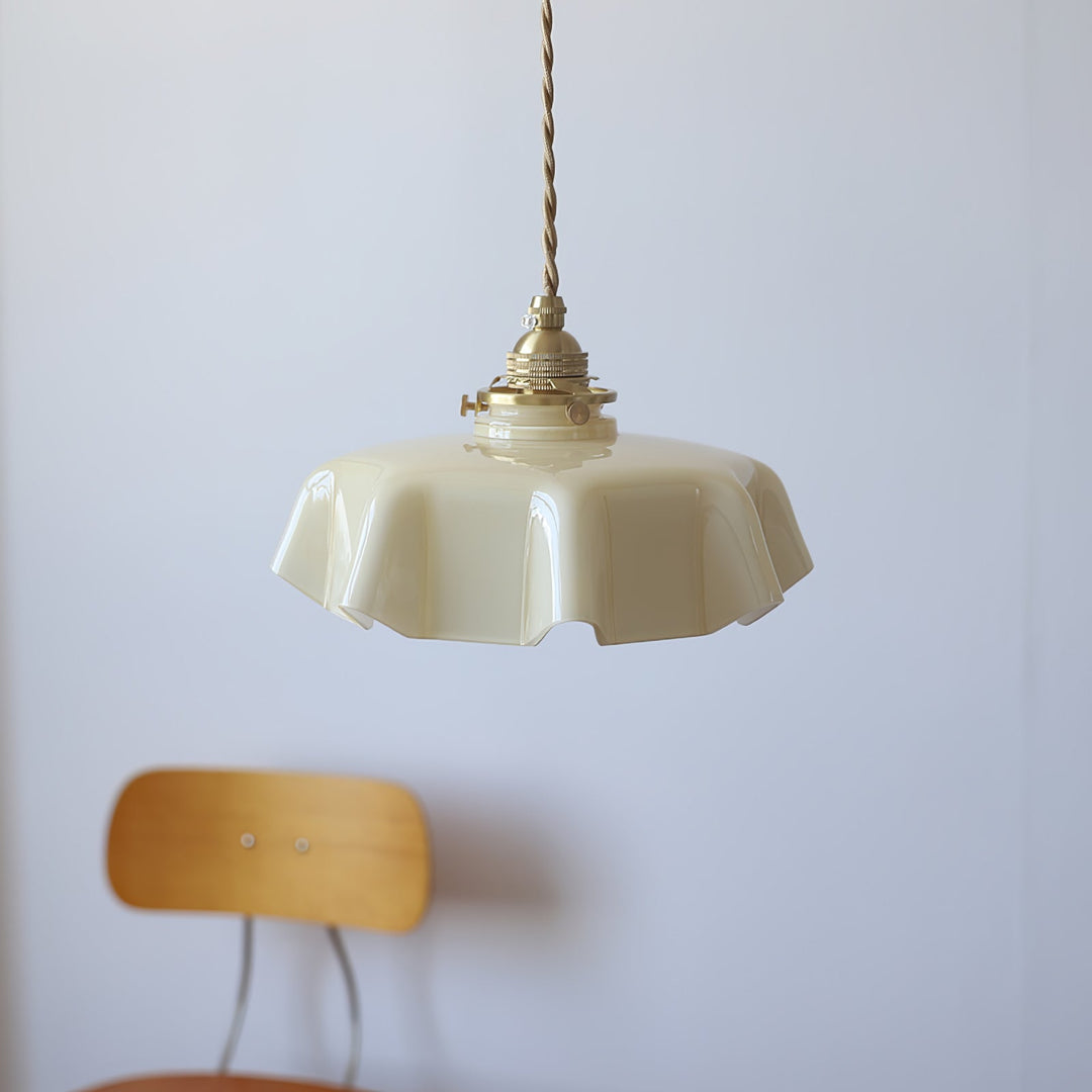 Fransk Blomma Pendellampa