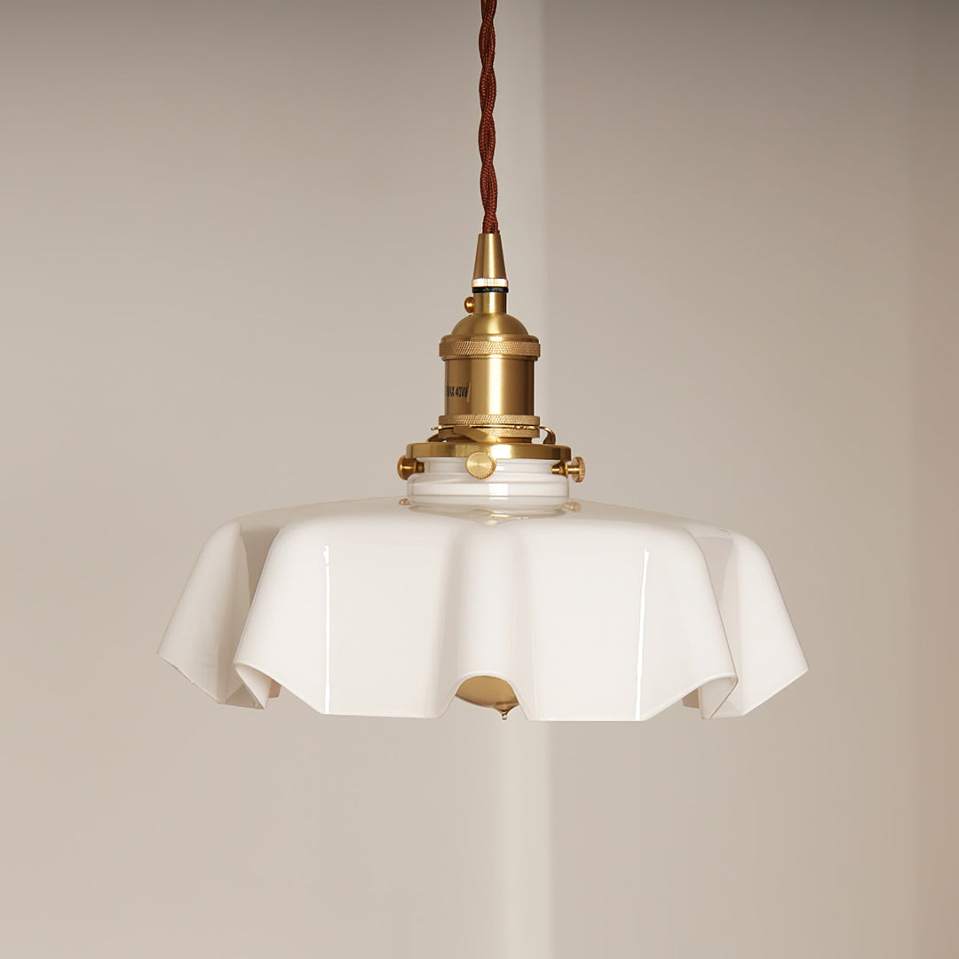 Fransk Blomma Pendellampa