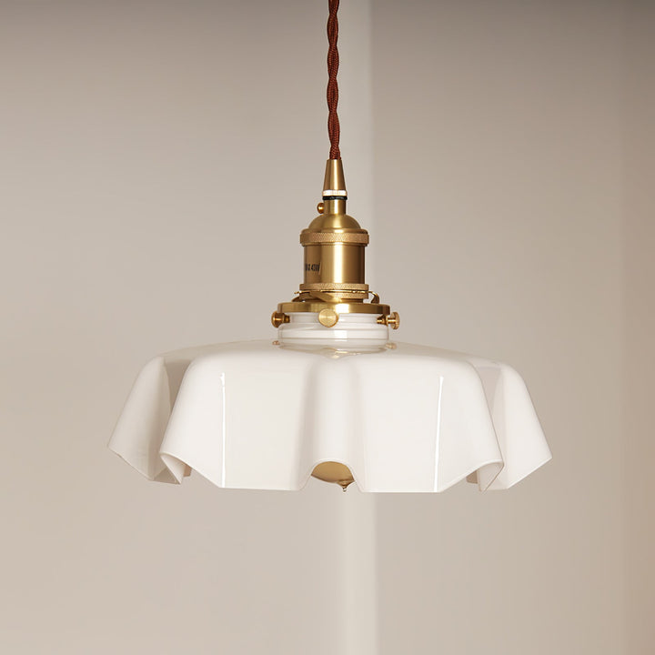 Fransk Blomma Pendellampa