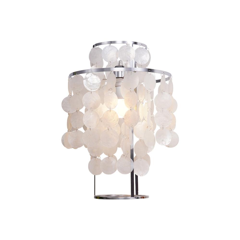 Rund Snäckbordslampa