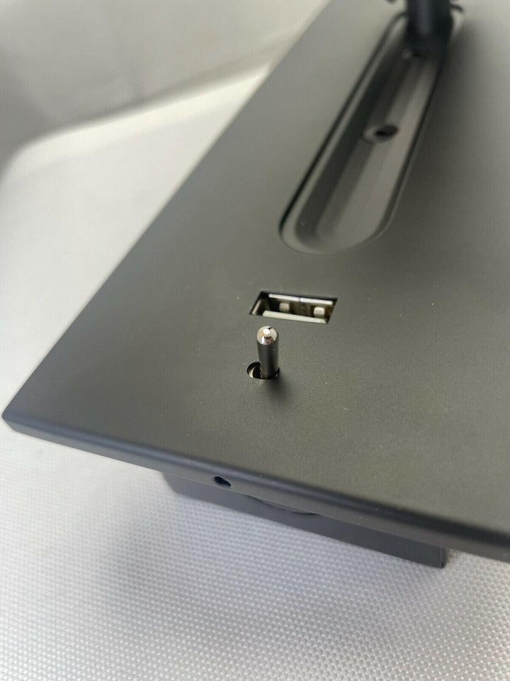 Svart Sängbord USB Vägglampa