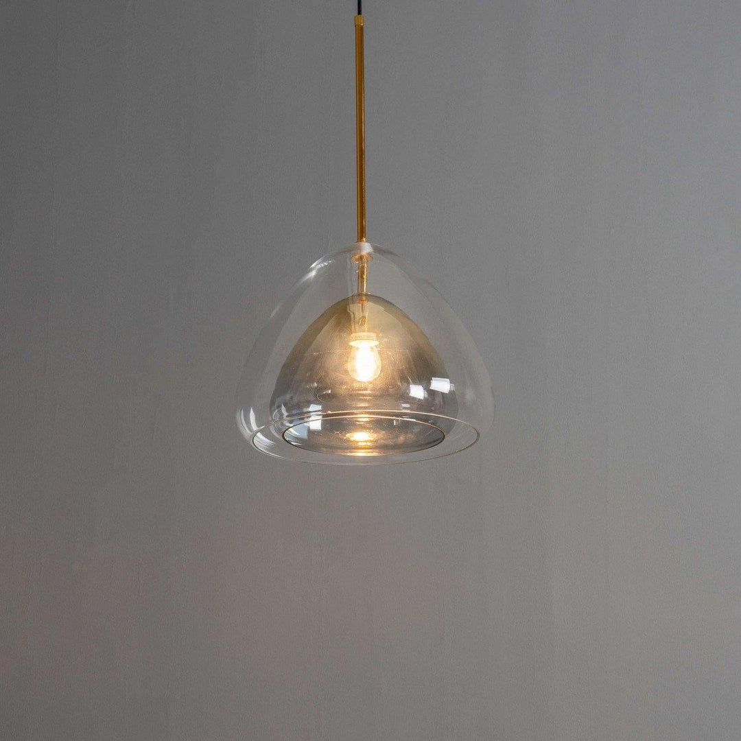 Futuristisk Glas Pendellampa
