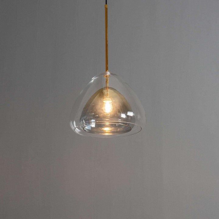 Futuristisk Glas Pendellampa