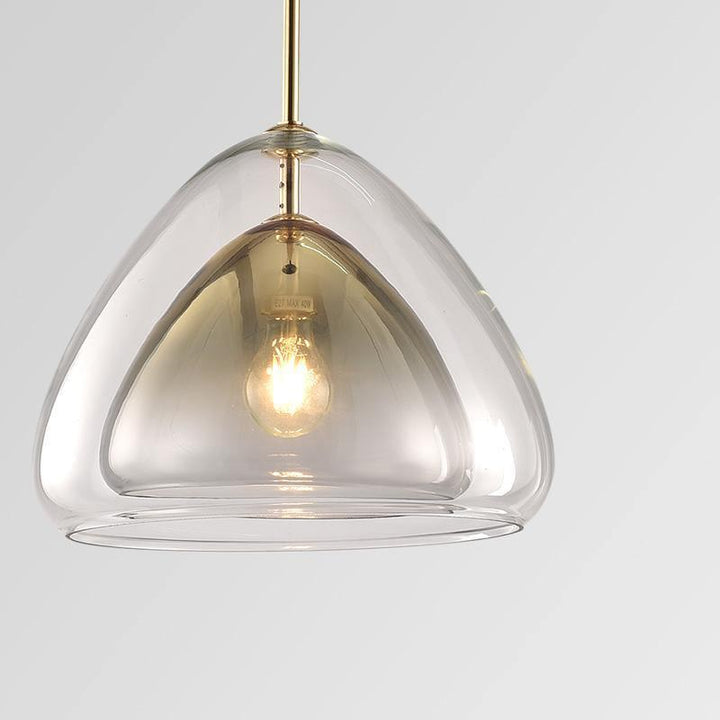 Futuristisk Glas Pendellampa