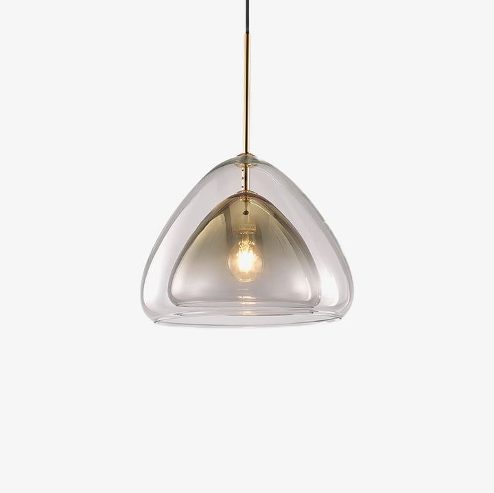 Futuristisk Glas Pendellampa