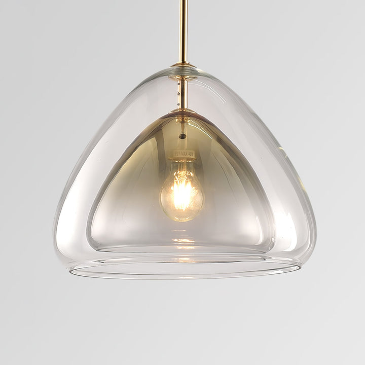 Futuristisk Glas Pendellampa