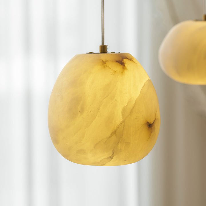 Pebbles Alabaster Pendellampa