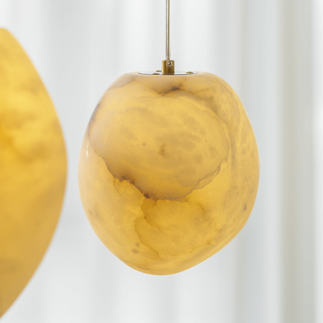 Pebbles Alabaster Pendellampa