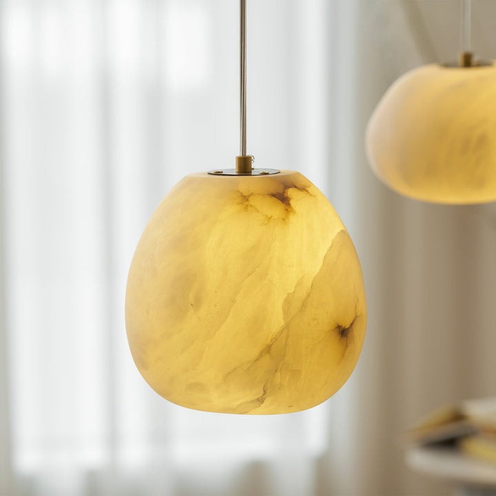 Pebbles Alabaster Pendellampa