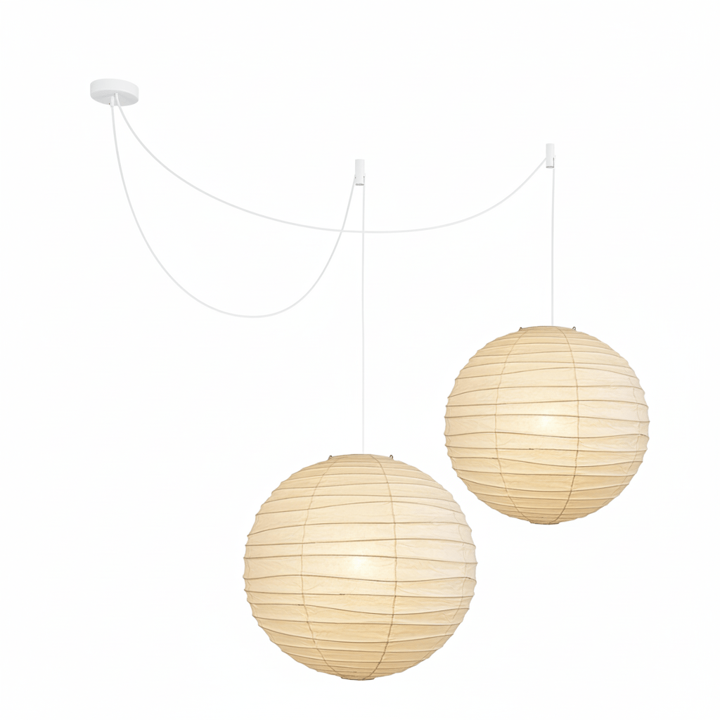 Washi Pappers Pendellampa