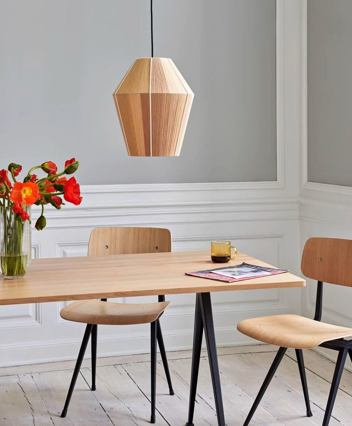 Handvevad lykta hängande lampa