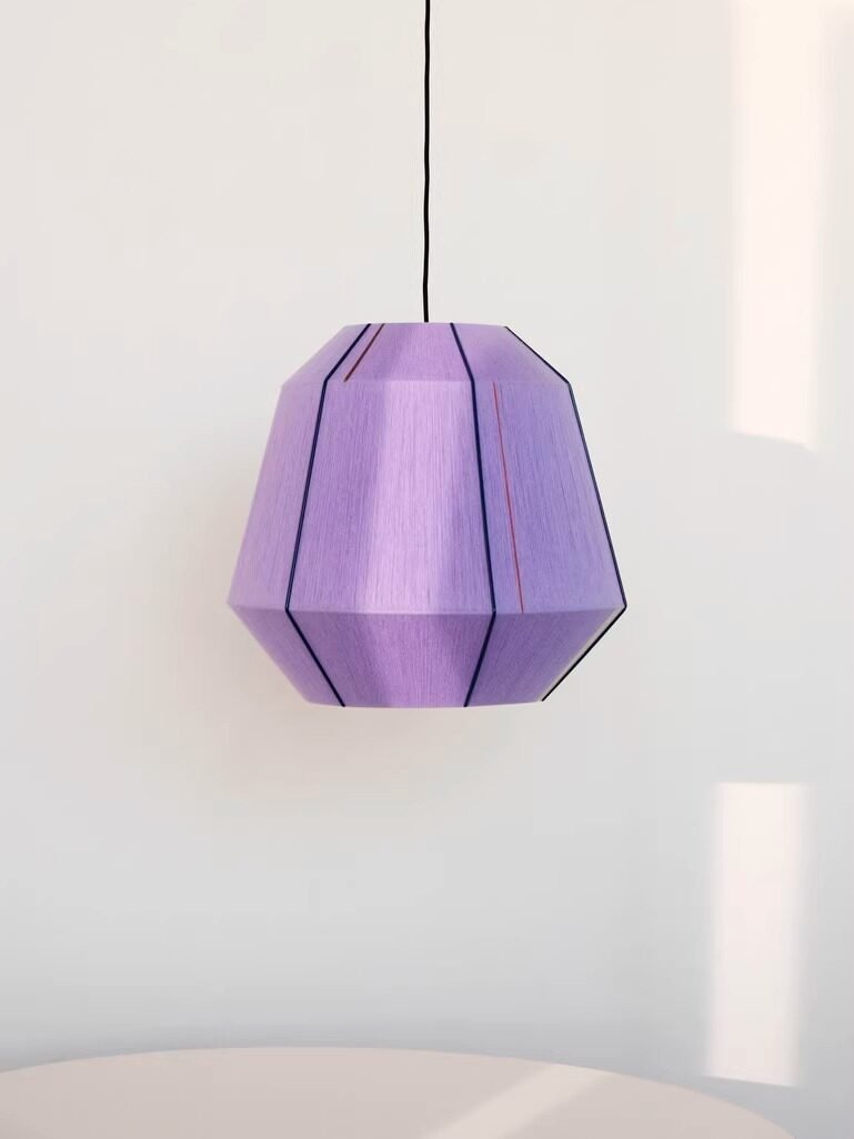 Handvevad lykta hängande lampa
