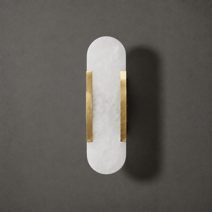 Avlång Alabaster Vägglampa