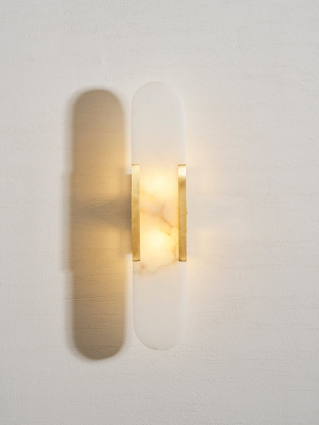 Avlång Alabaster Vägglampa
