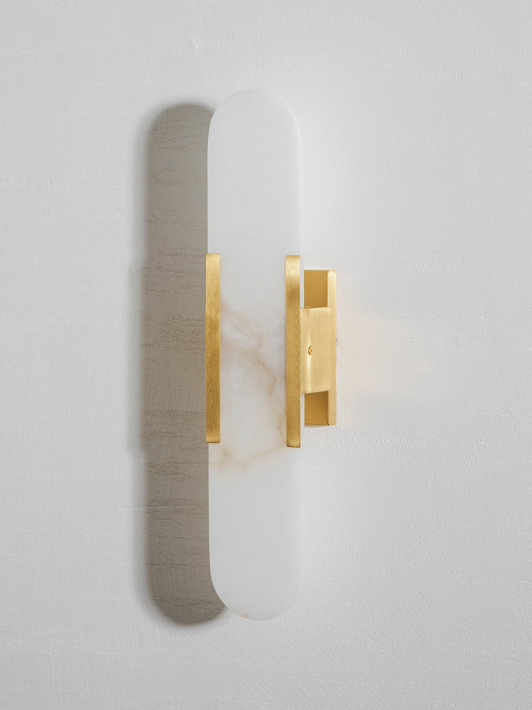 Avlång Alabaster Vägglampa