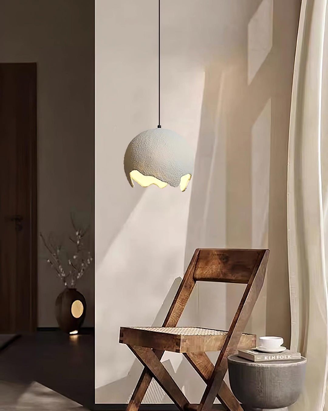 Geometrisk Resin Hängande Lampa
