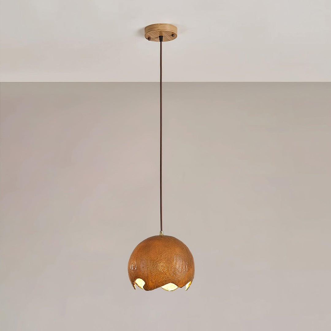 Geometrisk Resin Hängande Lampa