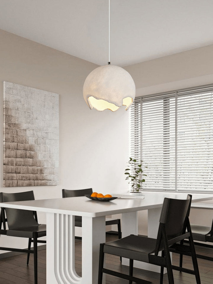 Geometrisk Resin Hängande Lampa