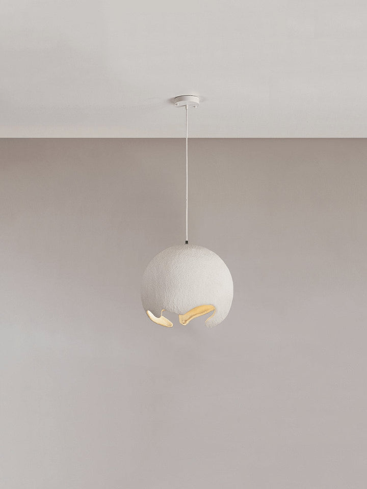 Geometrisk Resin Hängande Lampa