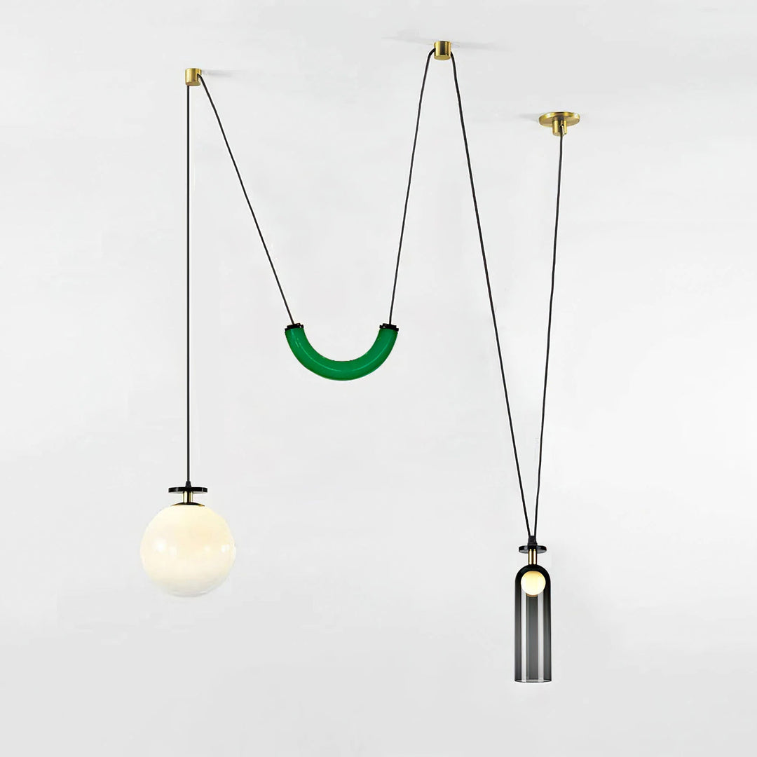 Geometrisk Form Konst Modern Kandelaber