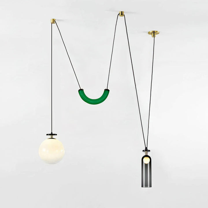 Geometrisk Form Konst Modern Kandelaber