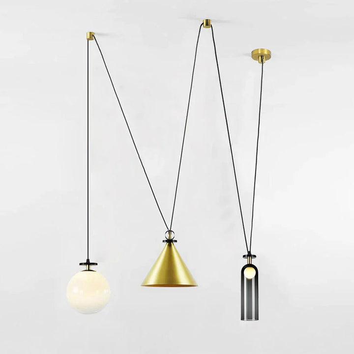 Geometrisk Form Konst Modern Kandelaber
